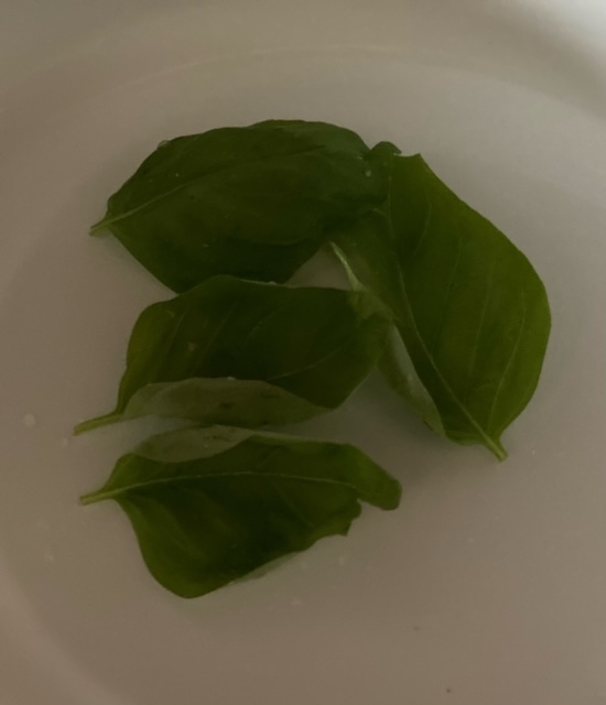 foglie di basilico
